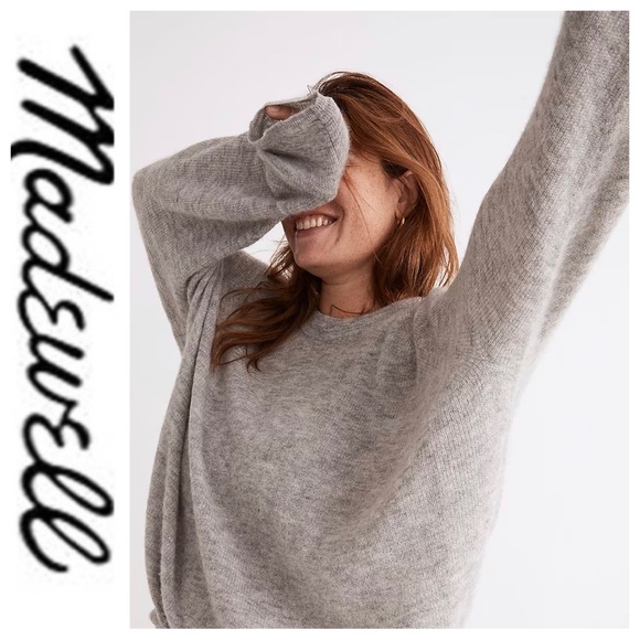 Madewell Sweaters - 💕SALE💕 Madewell Gray Heathered Sweater
